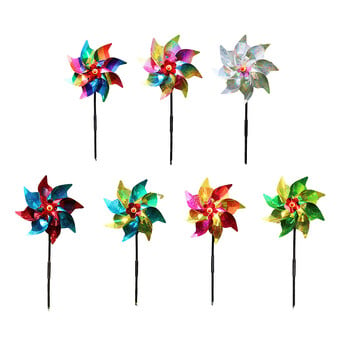 Laser Anti Bird Repeller Windmill Outdoor Anti Pigeon Reject Pinwheels Spinner Reflective Garden Balcony Birds Scare Repeller