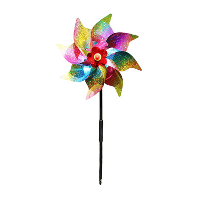 Lāzera pretputnu atbaidītājs vējdzirnavas āra pretbaložu atbaidīšanas pinwheels Spinner atstarojošs dārza balkona putnu atbaidīšanas līdzeklis