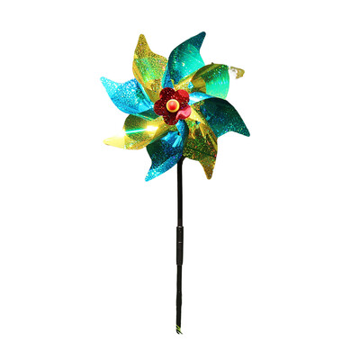 Lāzera pretputnu atbaidītājs vējdzirnavas āra pretbaložu atbaidīšanas pinwheels Spinner atstarojošs dārza balkona putnu atbaidīšanas līdzeklis