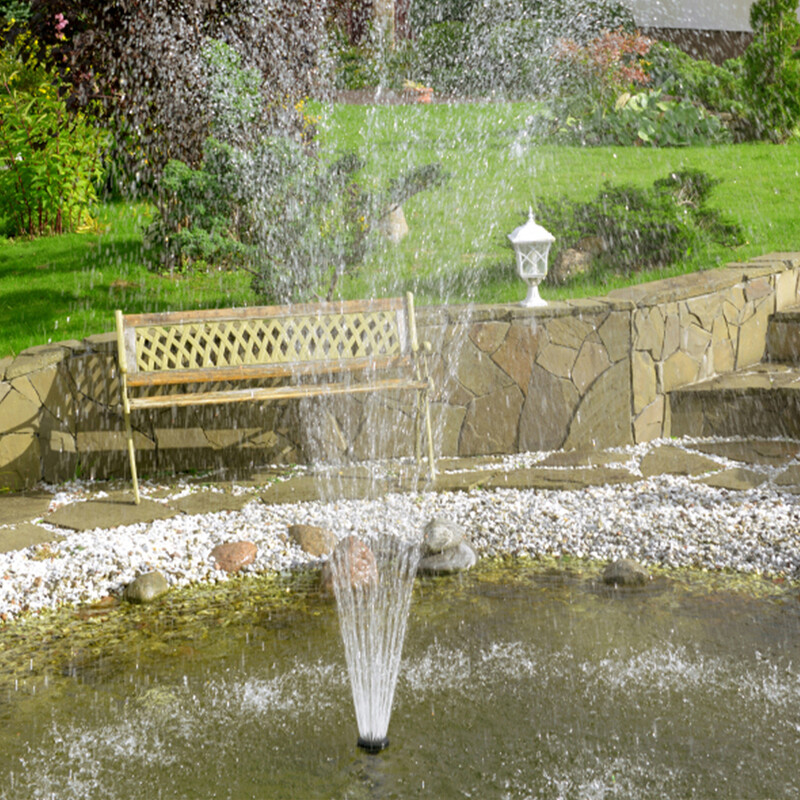 Saulės kolektorių maitinamas vandens siurblys su purkštukais Saulės energijos šaltinio tvenkinio siurblio rinkinys Saulės tvenkinio siurblys, skirtas BirdBath Garden mažam tvenkiniui