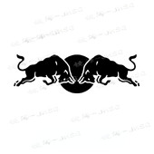 Bull matricák, vágott vinil matricák, különböző méretű autómatricák, karosszéria lökhárítók, hátsó ablakok, vízálló autódíszek