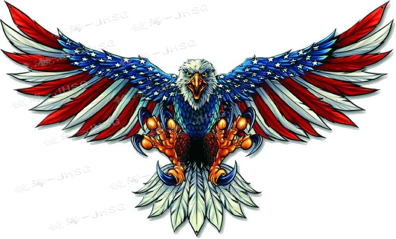 American Condor Eagle fejmatrica - autó, teherautó, motorkerékpár, laptop, lökhárító karcolás elleni matrica - vízálló