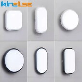 Ovaalne/ruudukujuline niiskuskindel LED-seinalamp 15W/20W pinnale paigaldatav vannitoalamp veekindel rõdu aia väli-laevalgustid