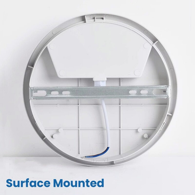 Ovaalne/ruudukujuline niiskuskindel LED-seinalamp 15W/20W pinnale paigaldatav vannitoalamp veekindel rõdu aia väli-laevalgustid