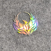 Alkalmas Fire Phoenix elektromos motorkerékpárhoz, kreatív karosszériaüveg dekoratív matricákkal, amelyek megakadályozzák a karcolásokat kb.