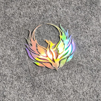 Alkalmas Fire Phoenix elektromos motorkerékpárhoz, kreatív karosszériaüveg dekoratív matricákkal, amelyek megakadályozzák a karcolásokat kb.