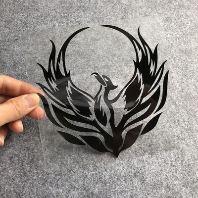 Alkalmas Fire Phoenix elektromos motorkerékpárhoz, kreatív karosszériaüveg dekoratív matricákkal, amelyek megakadályozzák a karcolásokat kb.