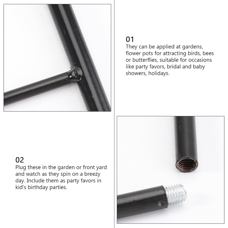 Besisukantis vėjo malūnas lauko papuošalai Stilingas suktukas Skulptūrų kiemas Geležinis vaiko dekoravimas