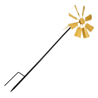 Besisukantis vėjo malūnėlis varomas viršutinis lauko papuošalai Sodo dekoras Spalvinga dekoratyvinė mada Vaikų skulptūra