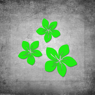 3 kom raznih boja Lijepa cvjetna grafika Auto naljepnice za poklopac stražnjeg prozora Ogrebotine na braniku automobila Naljepnica s cvijetom kacige