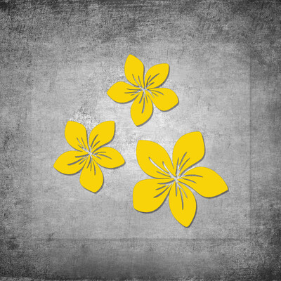 3 kom raznih boja Lijepa cvjetna grafika Auto naljepnice za poklopac stražnjeg prozora Ogrebotine na braniku automobila Naljepnica s cvijetom kacige