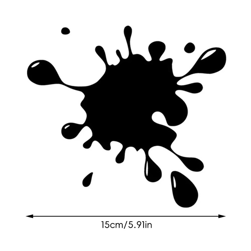 Radošs traipu nospiedums Automašīnu uzlīmes Interesantas Skrāpējumus bloķējošas Vinila uzlīmes Automašīnas Durvju Stikla Bufera Dekoratīvās Uzlīmes Automašīnas daļa
