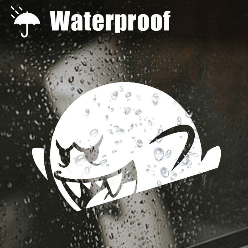 Aranyos anime autómatricák BOO GHOST PEEKER vinil matrica JDM matricák karcolásgátló vízálló matricák autó ablak lökhárító szélvédő