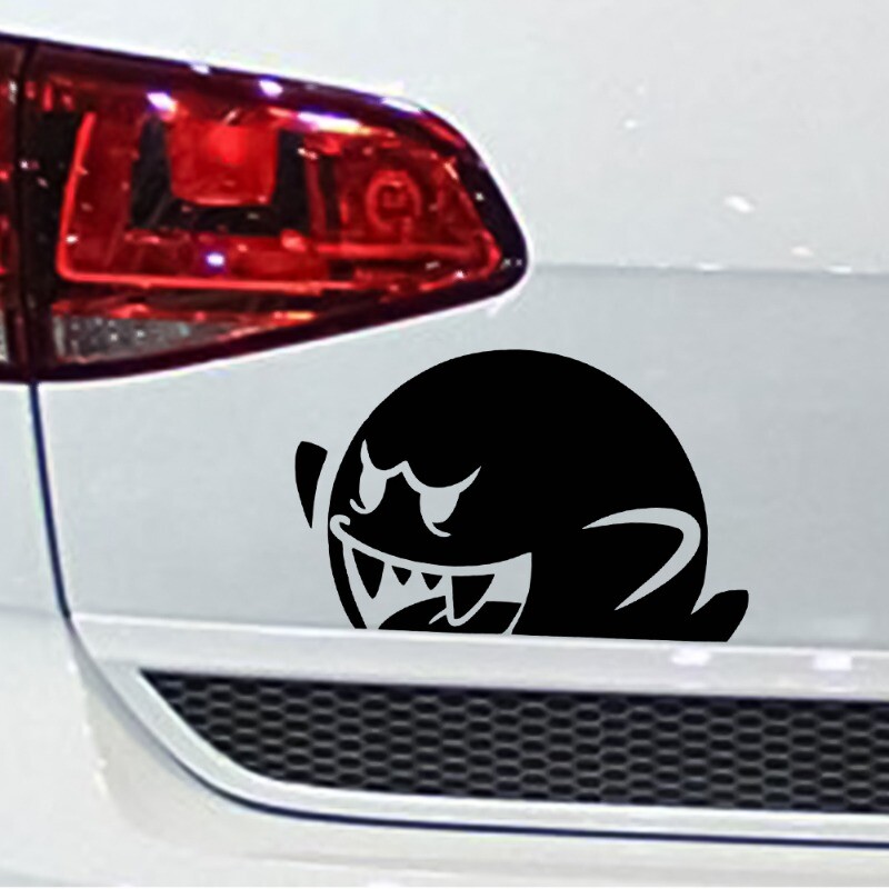 Aranyos anime autómatricák BOO GHOST PEEKER vinil matrica JDM matricák karcolásgátló vízálló matricák autó ablak lökhárító szélvédő