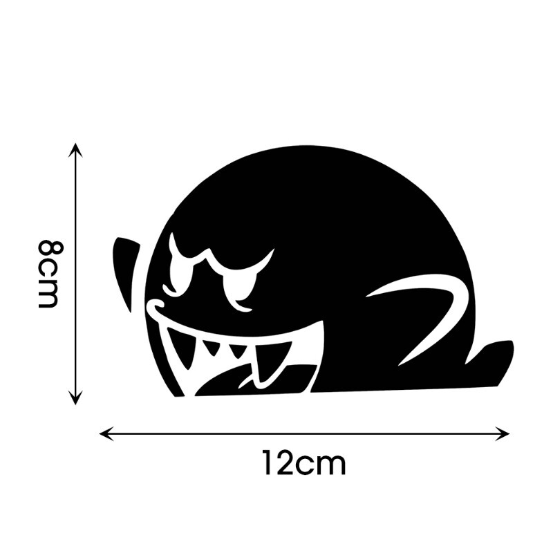 Aranyos anime autómatricák BOO GHOST PEEKER vinil matrica JDM matricák karcolásgátló vízálló matricák autó ablak lökhárító szélvédő