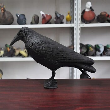 Pigeon Scarer Life Size Decoy Crow Απωθητικό Έλεγχος Παρασίτων Σκιάχτρο