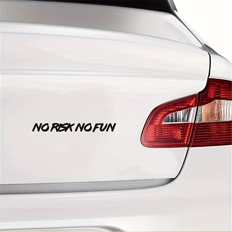 22cm*2,4cm Dekoratív, kockázatmentes, szórakoztató autómatrica matrica fekete-fehér vinil grafika