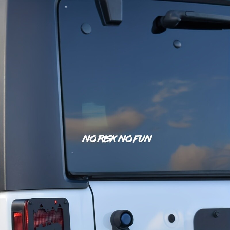 22cm*2,4cm Dekoratív, kockázatmentes, szórakoztató autómatrica matrica fekete-fehér vinil grafika