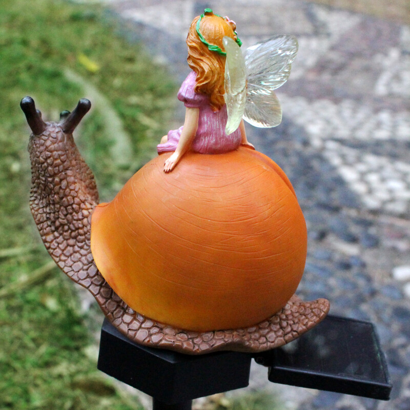 Napenergiával működő csigavirágtündér