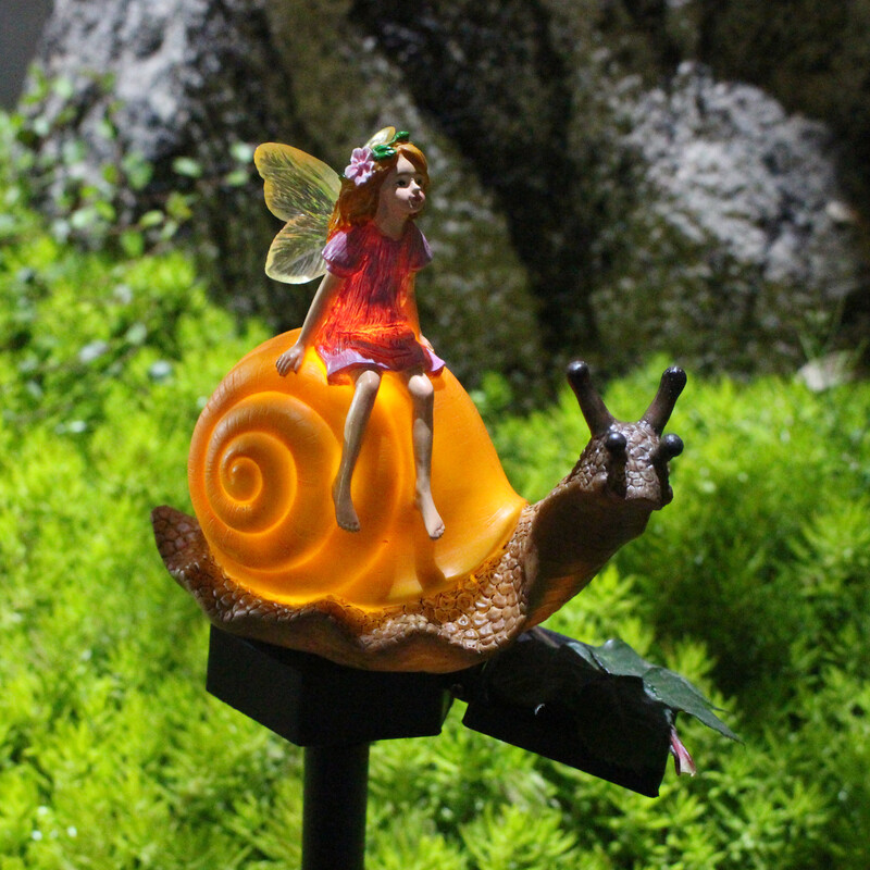 Napenergiával működő csigavirágtündér