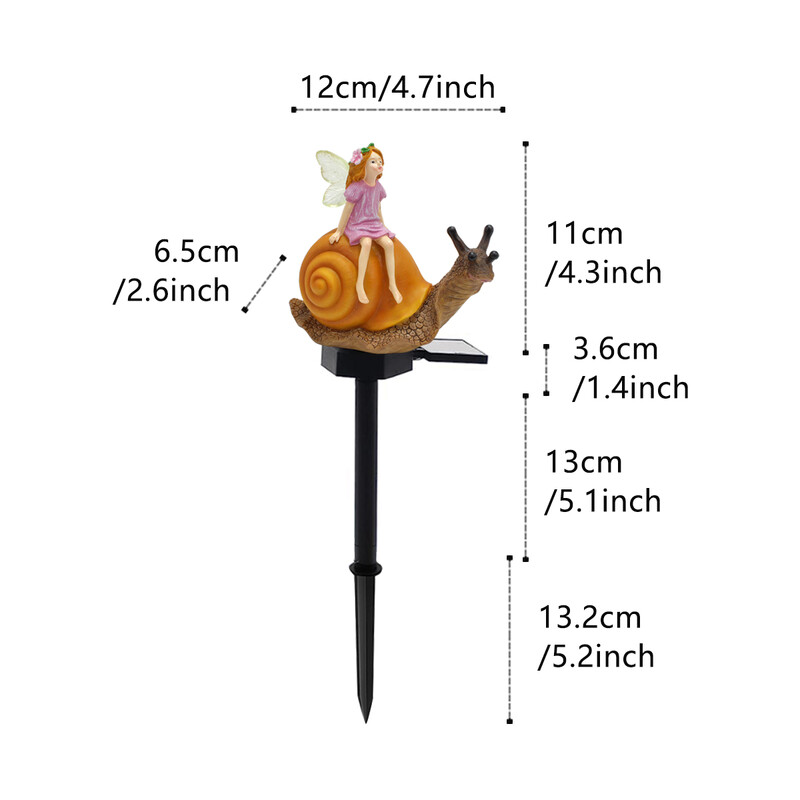 Napenergiával működő csigavirágtündér