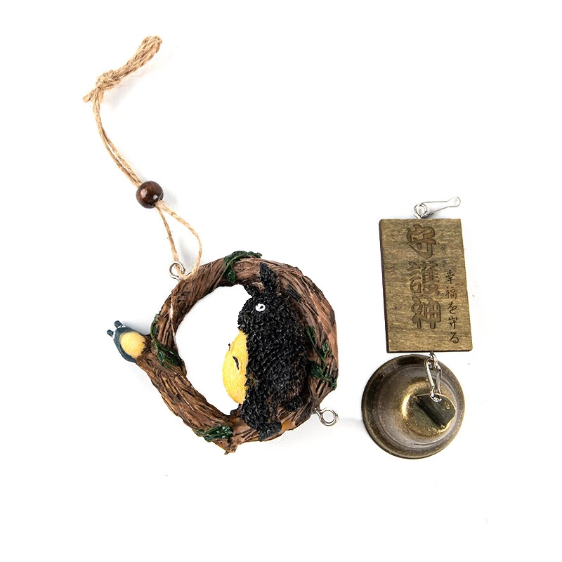 Rajzfilm Totoro Wind Chimes Ajándékdísz dekoráció Otthoni szélpörgető otthoni dekoráció