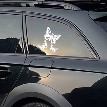 стикери за кола Butterfly vinly Sticker For Auto car аксесоари Стайлинг Butterfly Decals аксесоари за декорация на кола Decal