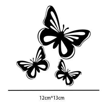 стикери за кола Butterfly vinly Sticker For Auto car аксесоари Стайлинг Butterfly Decals аксесоари за декорация на кола Decal