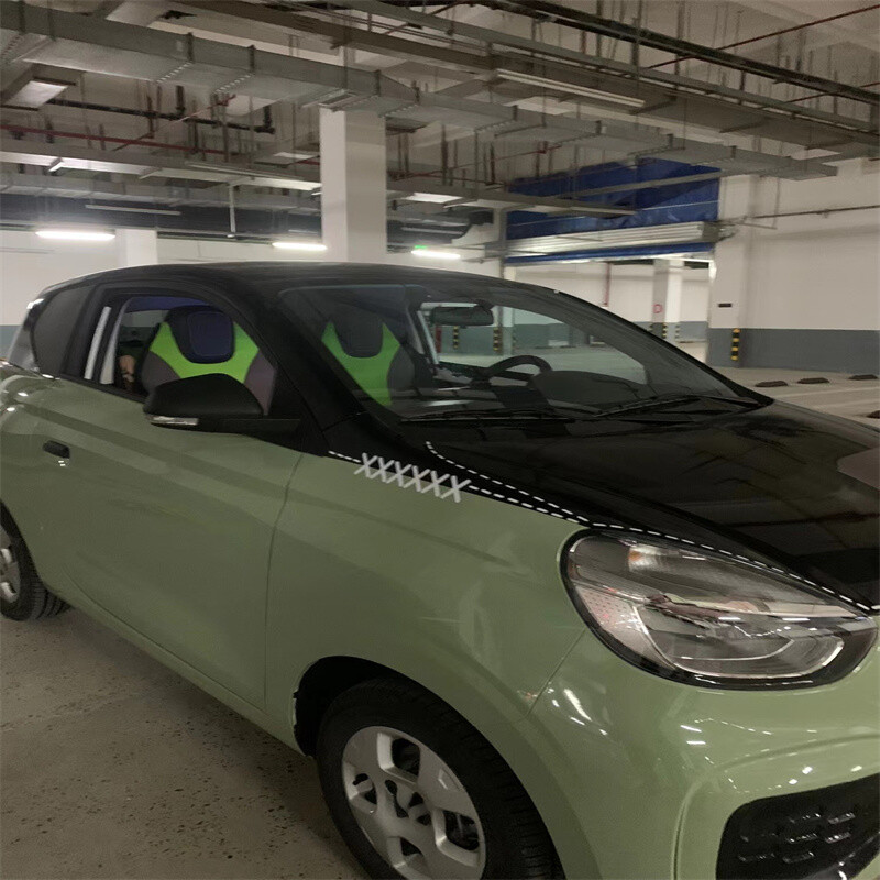 Autós öltésfolt dekoratív matricák az ajtóvarraton rátét Elektromos kerékpár Személyiség karc okklúzió Kreatív latte