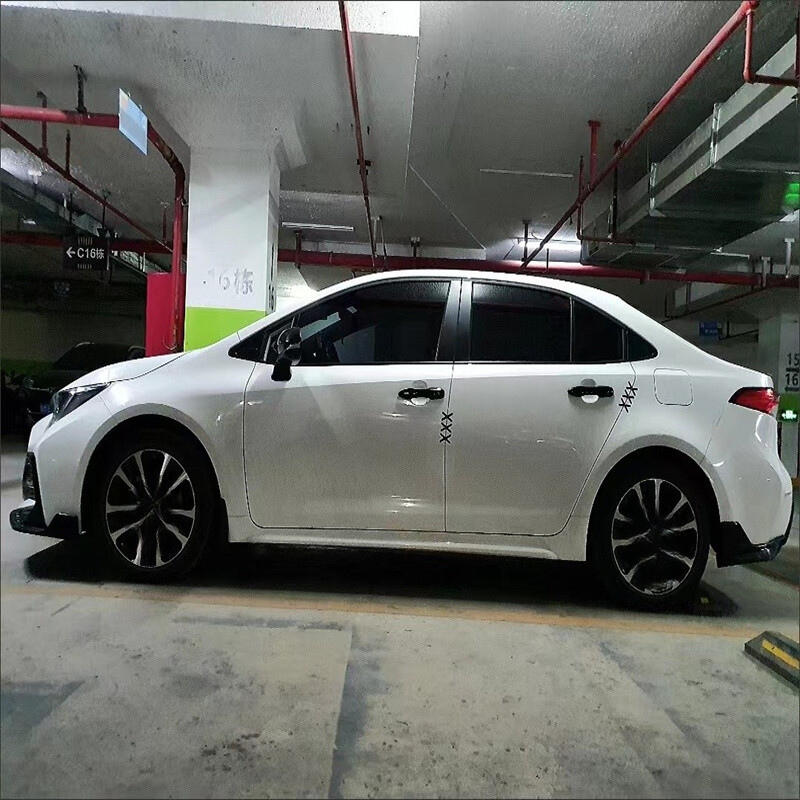 Autós öltésfolt dekoratív matricák az ajtóvarraton rátét Elektromos kerékpár Személyiség karc okklúzió Kreatív latte