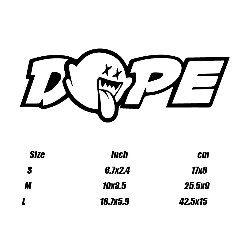 „DOPE” matricák az egyedi és személyre szabott megjelenésért, kiváló minőségű matricák személygépkocsikhoz, teherautókhoz, motorkerékpárokhoz és laptopokhoz!