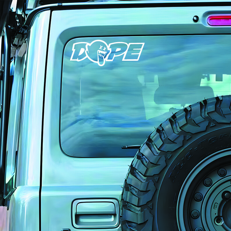 „DOPE” matricák az egyedi és személyre szabott megjelenésért, kiváló minőségű matricák személygépkocsikhoz, teherautókhoz, motorkerékpárokhoz és laptopokhoz!