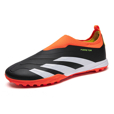 Férfi Professzionális könnyű csúszásmentes focicipők Puha TF/FG focicipők Csipszek Fű edzőcipők Kültéri sportcipők