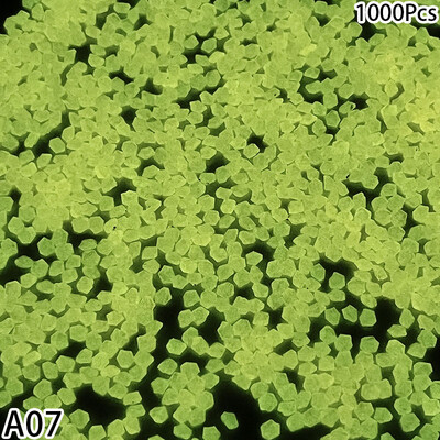 100 vnt. 3–5 mm šviečiantys smėlio akmenys, šviečiantys tamsiuose akmenėliuose, akmuo, lauko kiemo takas, veja, namų sodo dekoras, akvariumo dekoras