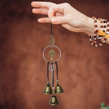 1 τμχ Creative Metal Wind Chime Χειροποίητο πόμολο πόρτας Κρεμαστό διακοσμητικό κουδούνι για τον κήπο