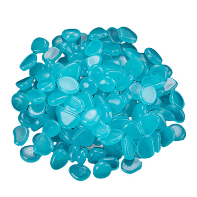 100Pcs Glow in The Dark Rocks Πολυλειτουργική Glow In The Dark Pebbles Glowing Stones Rocks Pebbles επαναχρησιμοποιήσιμα για Garden Yard Patio