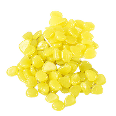 100Pcs Glow in The Dark Rocks Πολυλειτουργική Glow In The Dark Pebbles Glowing Stones Rocks Pebbles επαναχρησιμοποιήσιμα για Garden Yard Patio
