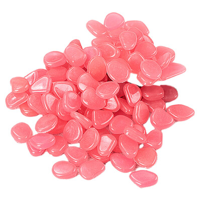 100Pcs Glow in The Dark Rocks Πολυλειτουργική Glow In The Dark Pebbles Glowing Stones Rocks Pebbles επαναχρησιμοποιήσιμα για Garden Yard Patio