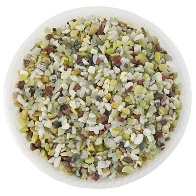 100 g mišrių spalvų Natūralus mini poliruotas upės smėlis akmenys uolos augalas akmenukai sodo akvariumo dekoras žuvų bako dugnas, smėlio vazonas