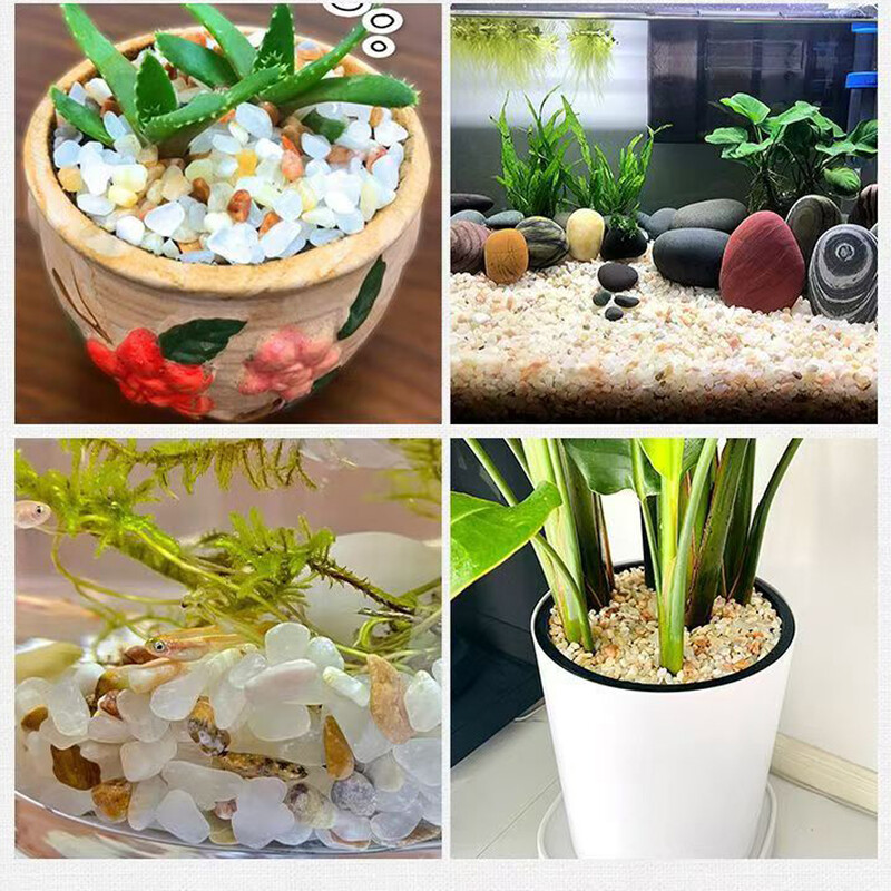 100 g mišrių spalvų Natūralus mini poliruotas upės smėlis akmenys uolos augalas akmenukai sodo akvariumo dekoras žuvų bako dugnas, smėlio vazonas