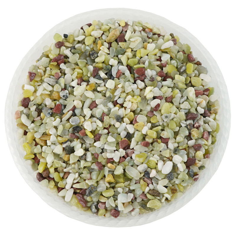 100 g mišrių spalvų Natūralus mini poliruotas upės smėlis akmenys uolos augalas akmenukai sodo akvariumo dekoras žuvų bako dugnas, smėlio vazonas