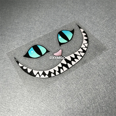 Автомобилни стикери Светлоотразителни за Cheshire Cat Fine Cartoon Smile Teeth Motor Racing Auto Truck Body Window Decals Водоустойчив