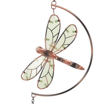 Dragonfly Wind Chimes Αδιάβροχα Όμορφα Μελωδία Σιδερένια Κρεμαστά Στολίδια για Διακόσμηση Μπαλκονιού Κήπου σπιτιού