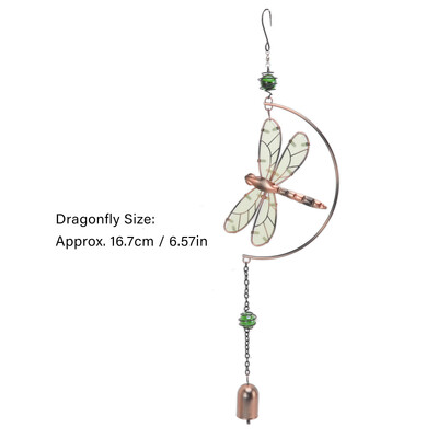 Dragonfly Wind Chimes Αδιάβροχα Όμορφα Μελωδία Σιδερένια Κρεμαστά Στολίδια για Διακόσμηση Μπαλκονιού Κήπου σπιτιού