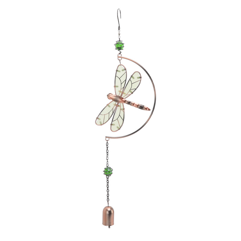 Dragonfly Wind Chimes Vodootporni, prekrasne melodije, željezni viseći ukrasi za kućni vrt, balkonska dekoracija