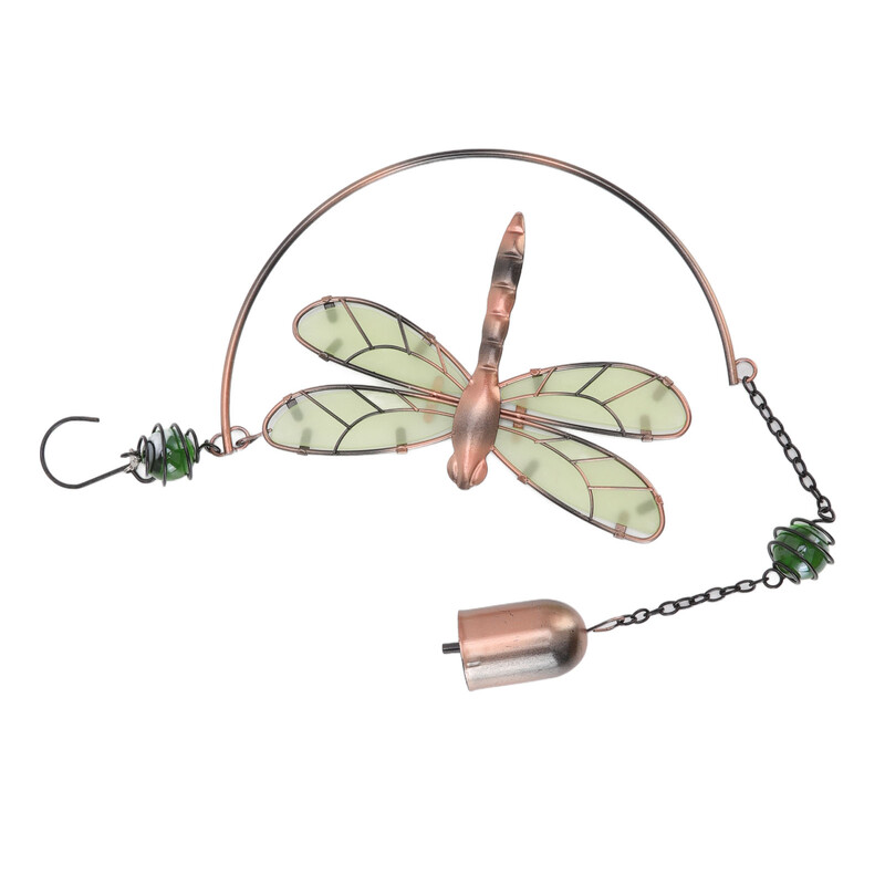 Dragonfly Wind Chimes Vodootporni, prekrasne melodije, željezni viseći ukrasi za kućni vrt, balkonska dekoracija