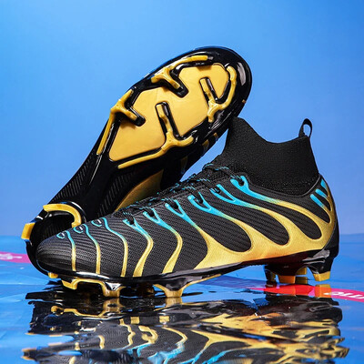 Futbola skavas Vīriešu kedas Futbola apavi Elpojoši Pieaugušajiem Bērniem TF/FG Futbola Zābaki Profesionāli Trend Futsal Drop Shipping Sport