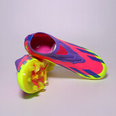 M0.2410 Csipke nélkül Férfi focicipő edzés csúszásmentes gyep foci kapcsok TF/FG futballcipők Chuteira Campo 35-45 férfi számára