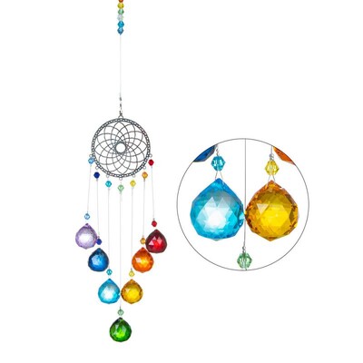 Crystal Crafts Χειροποίητο Μοναδικό Σχέδιο Βελτιώνει τη Διακόσμηση Σπιτιού Εξαιρετική Χειροτεχνία Ζωντανά Χρώματα Χειροποίητο Κρυστάλλινο Μενταγιόν