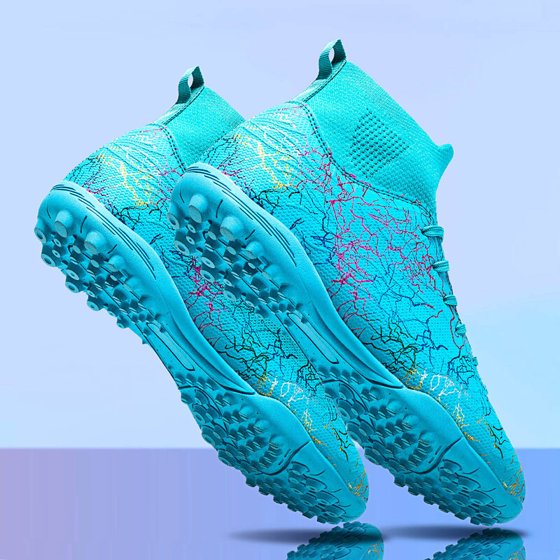 Profesionāli augstas kvalitātes futbola apavi vīriešiem, Tf, lauzti nagi, īsi nagi, mākslīgās zāles treniņi, elpojoši, pret slīdēšanu